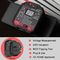 Plastic Black And Red EN61010-1 Check Plug Socket Tester